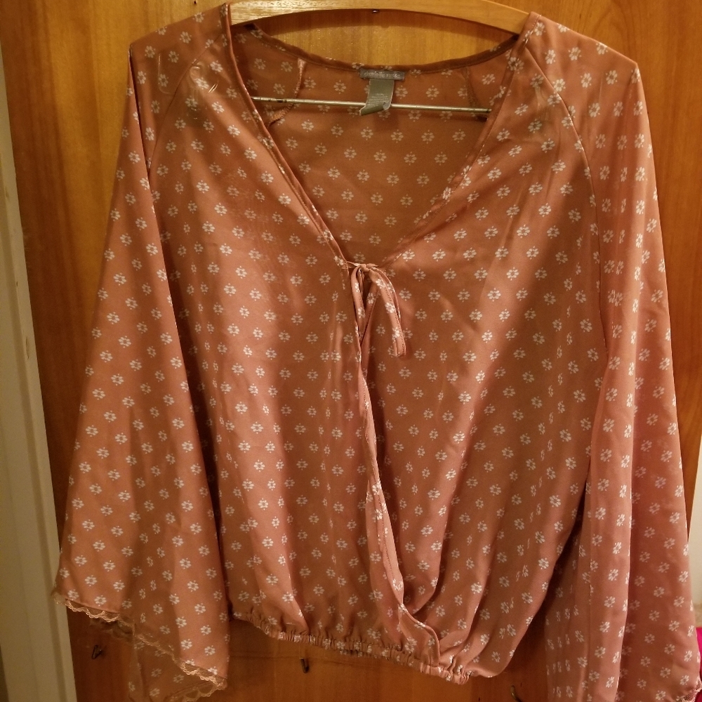 Dusty Rose blouse